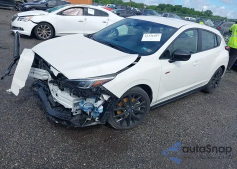 2024 Subaru Impreza Rs 5-Door из США, поврежденный, VIN JF1GUHHC7R8865729